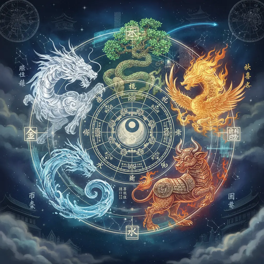 鐵板神數 - 五行