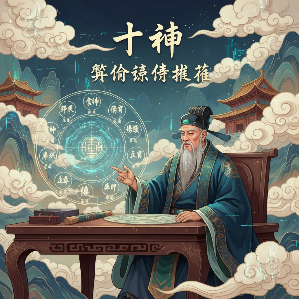 算命師傅推薦 - 十神