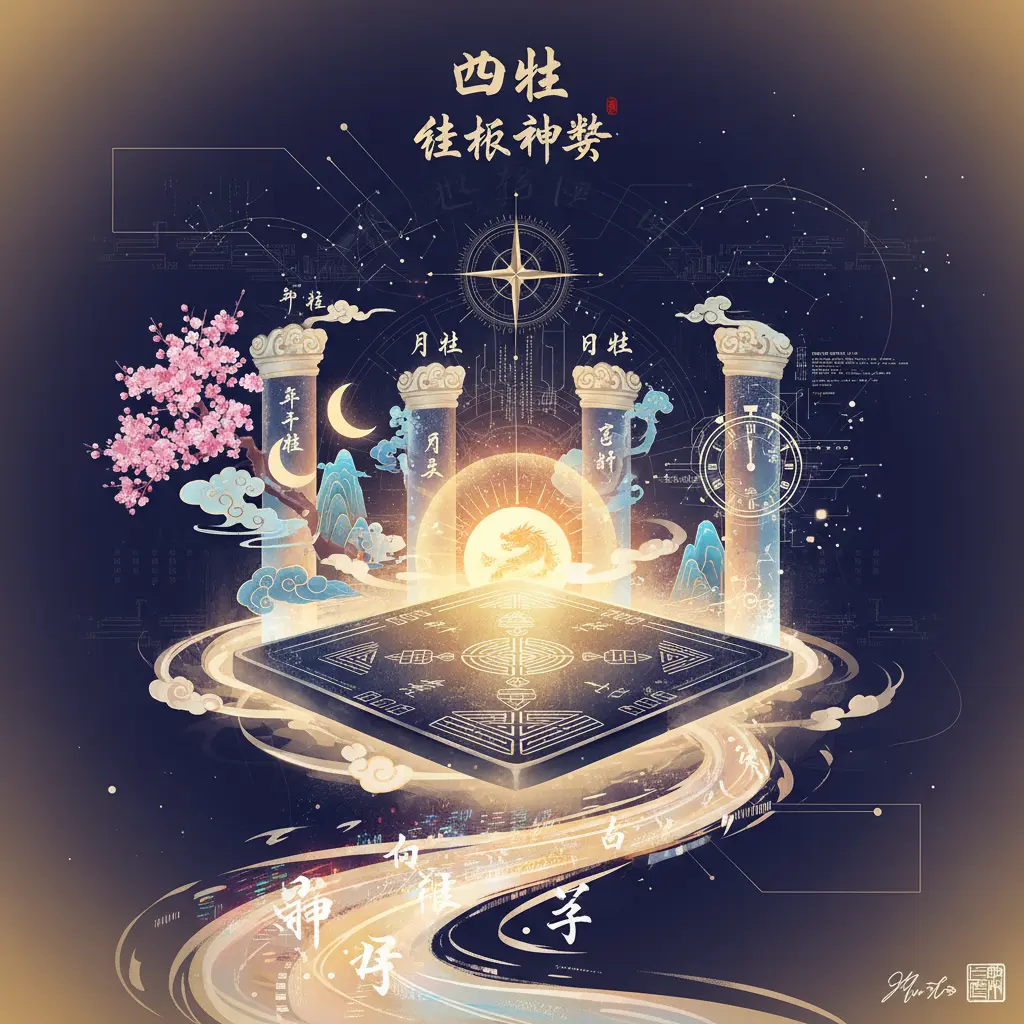 鐵板神數 - 四柱