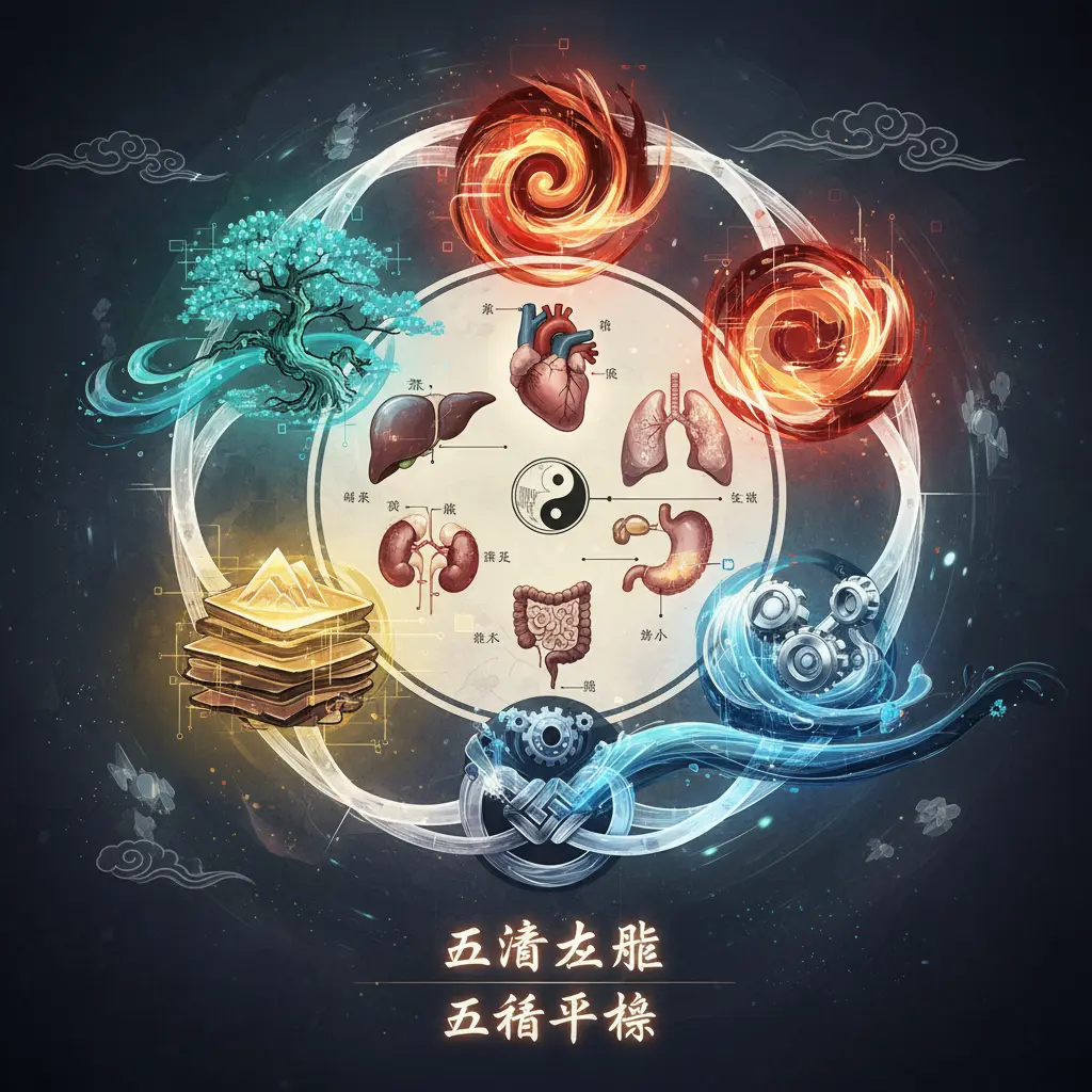 五行平衡 - 五臟六腑