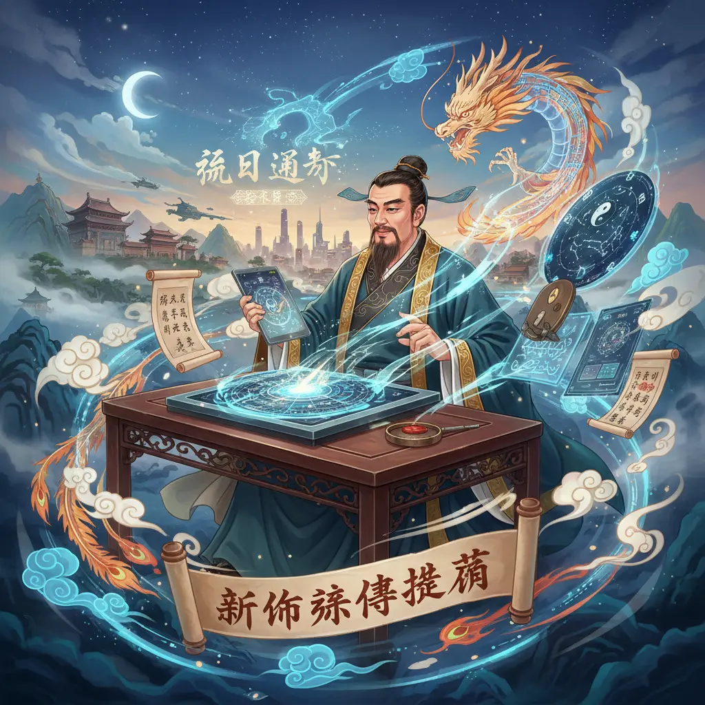 算命師傅推薦 - 流日
