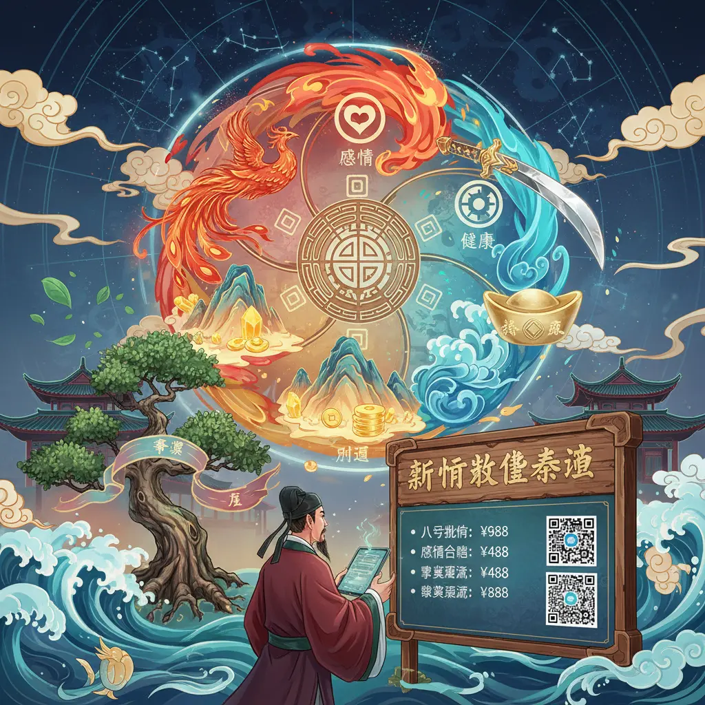 算命收費 - 五行