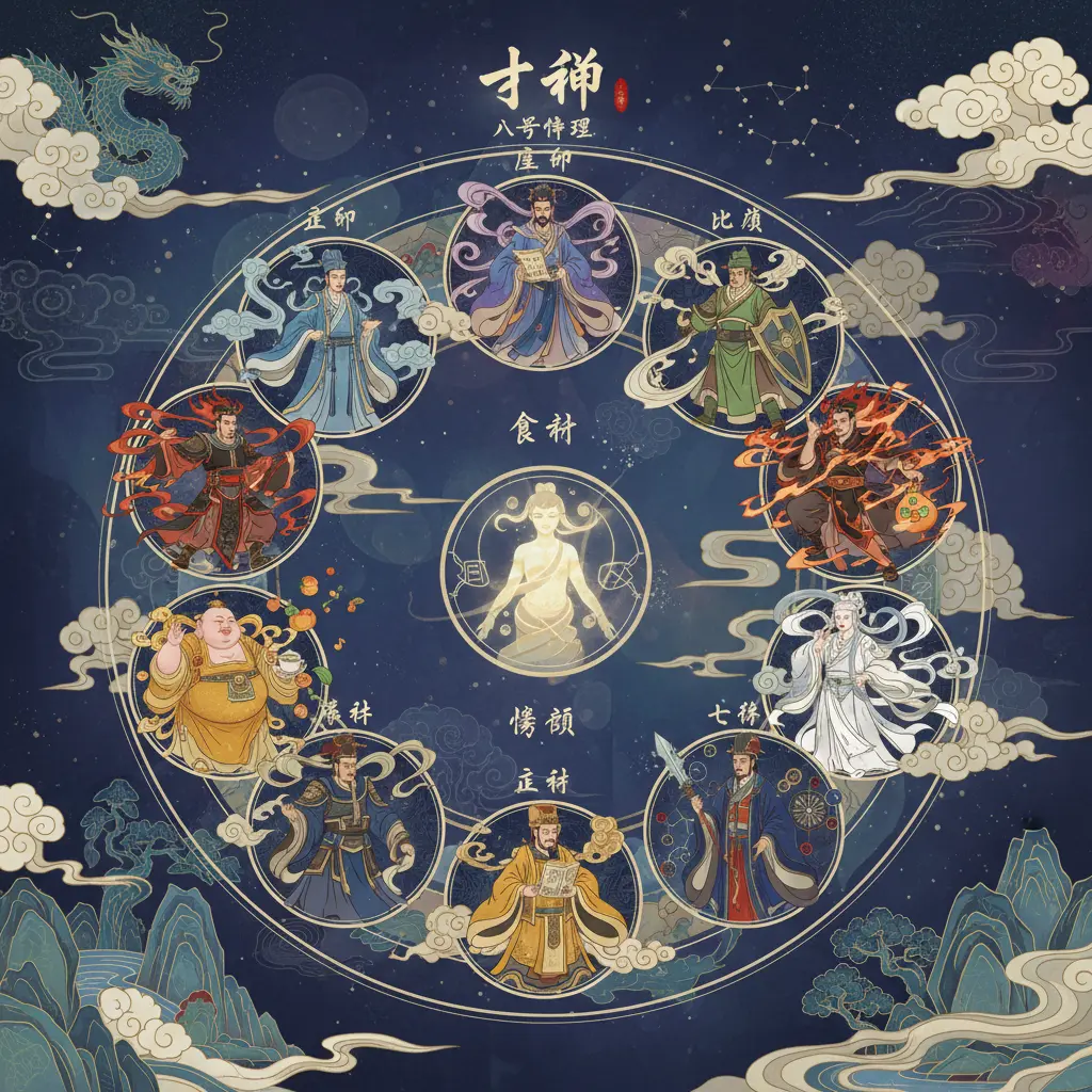 八字命理 - 十神