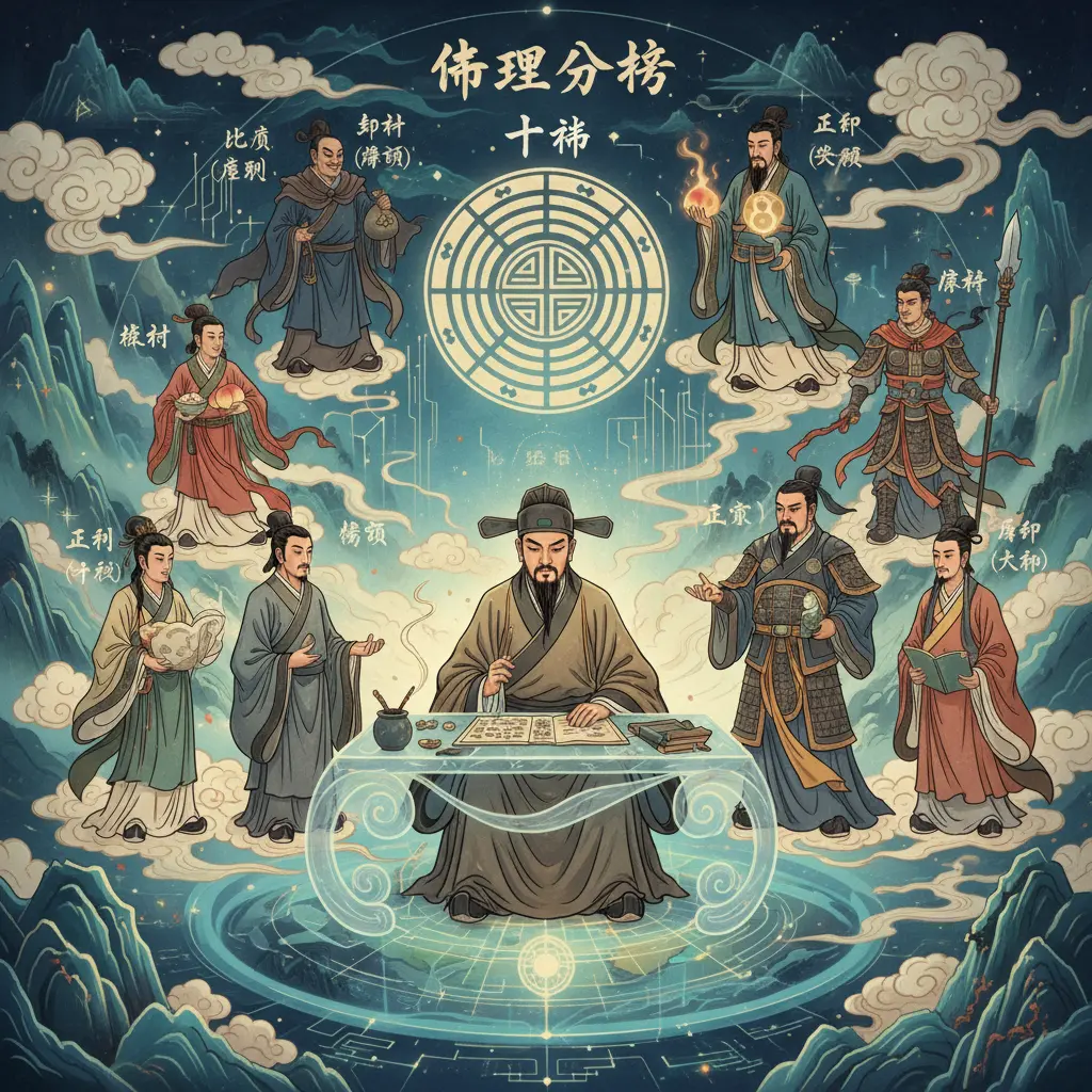 命理分析 - 十神