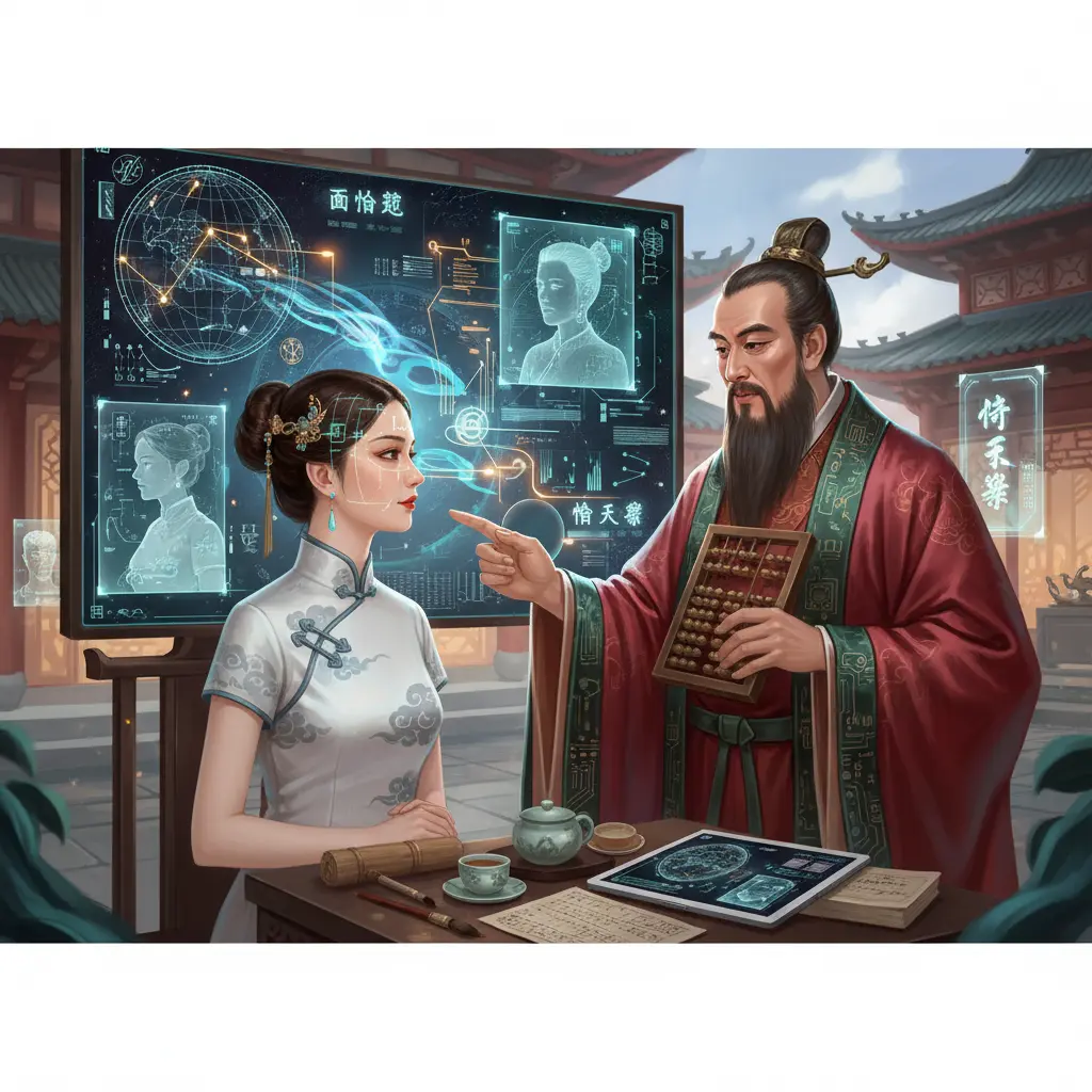 算命師傅 - 面相學