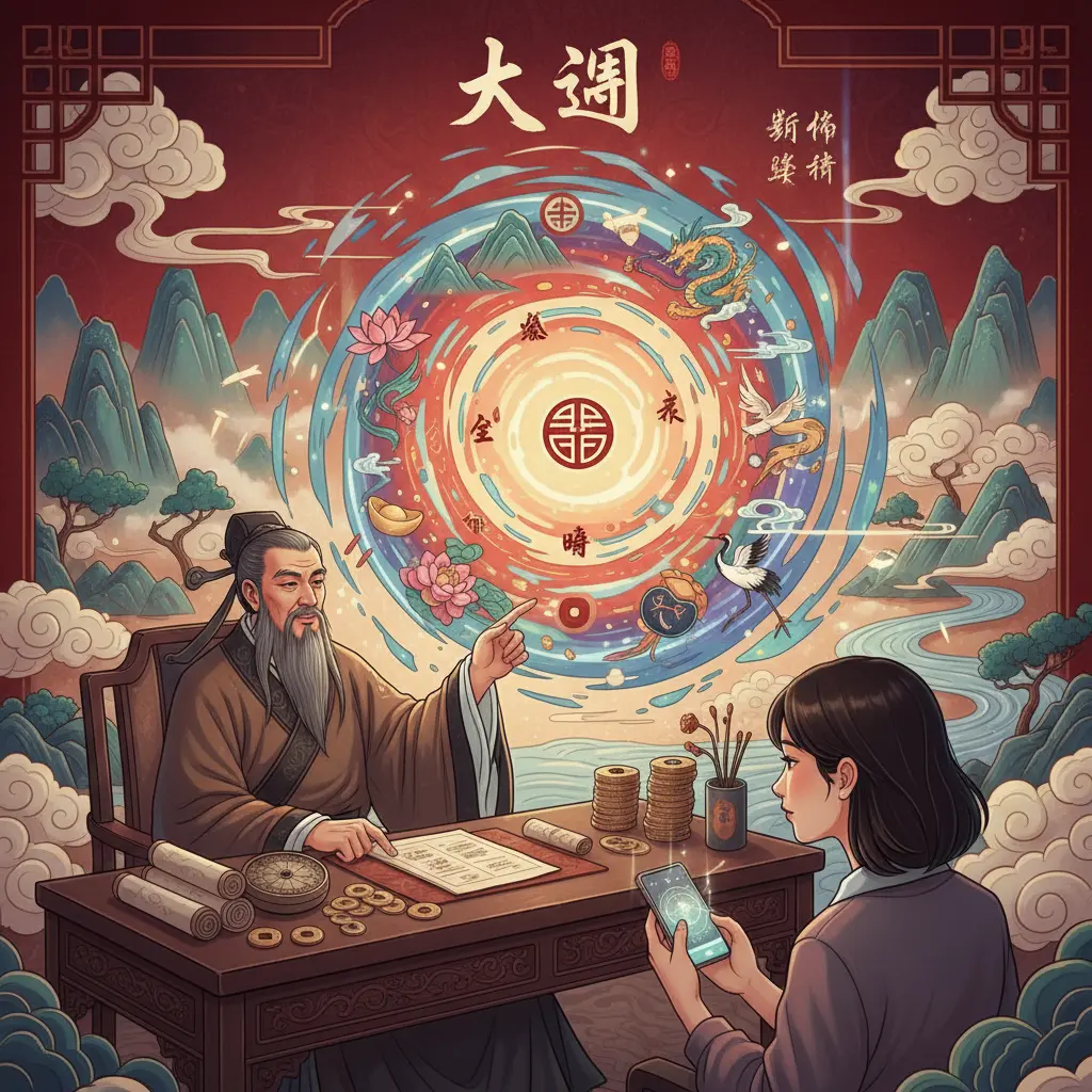 算命師傅 - 大運