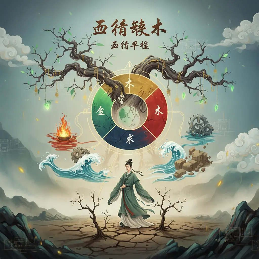 五行平衡 - 五行缺木