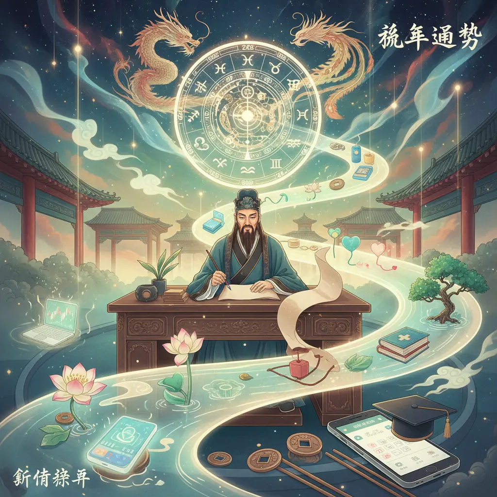 算命師傅 - 流年