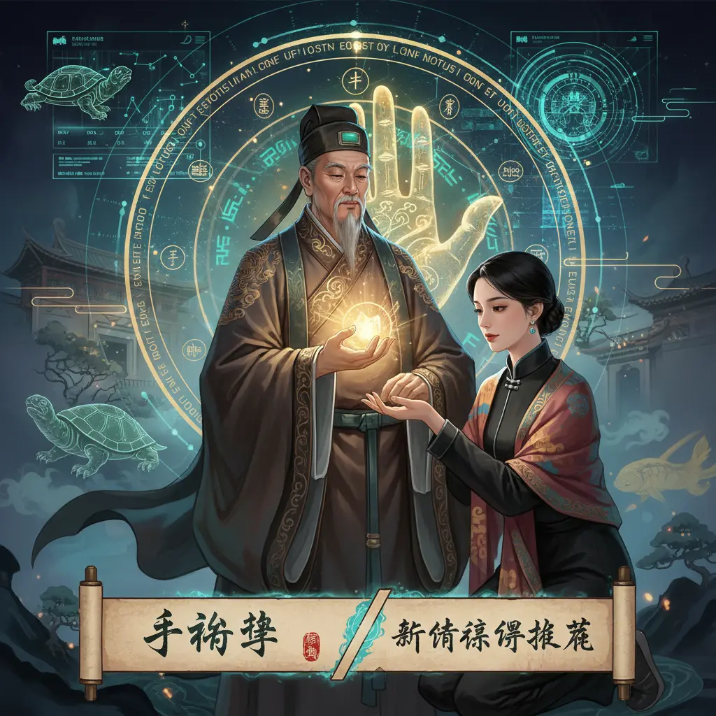 算命師傅推薦 - 手相學