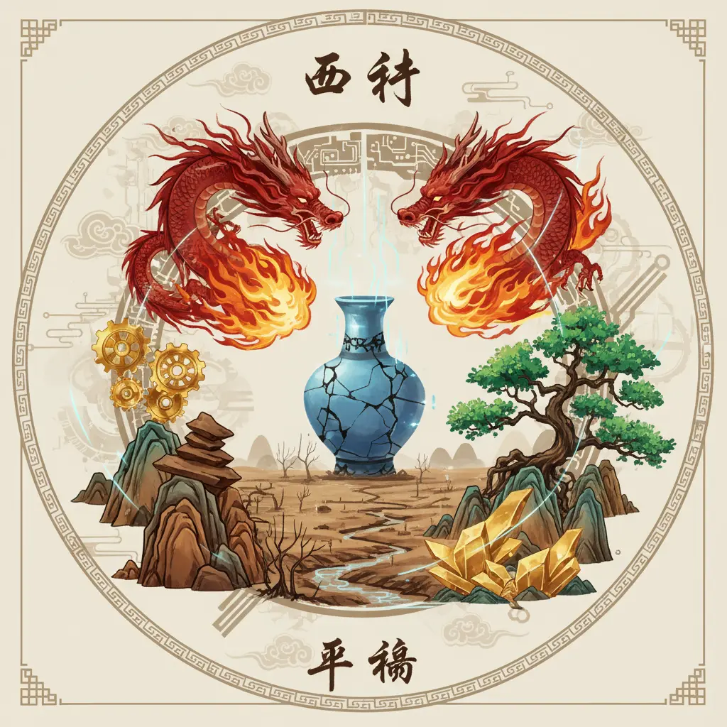 五行平衡 - 五行缺水