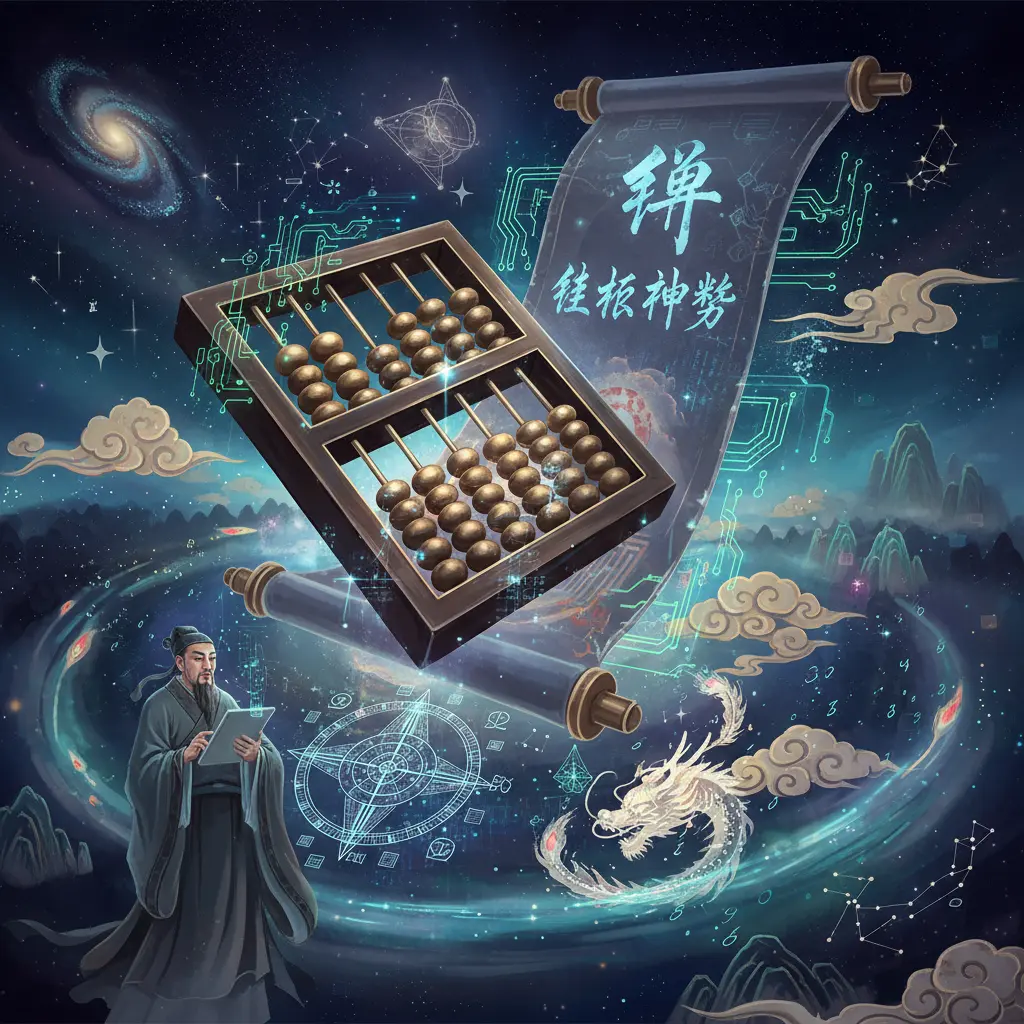 鐵板神數 - 算盤